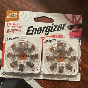 NWT Energizer Hearing Aid Batteries - Brown 32count